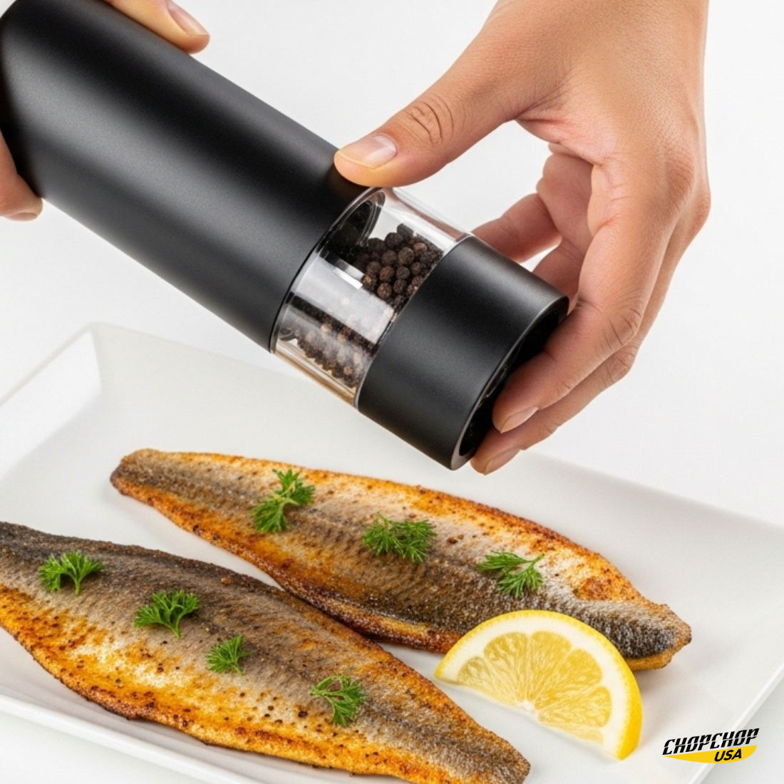 ChopChop USA Electric Salt And Pepper Grinder
