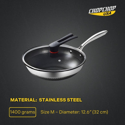 ChopChop USA Hybrid Nonstick Frying Pan | Flash Sale Ends Midnight