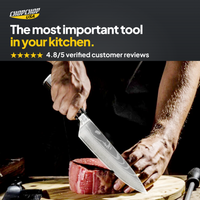 The most important tool in your kitchen – ChopChop stainless steel kitchen knife