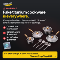 Fake titanium cookware is everywhere – how to spot a genuine ChopChop titanium cookware set
