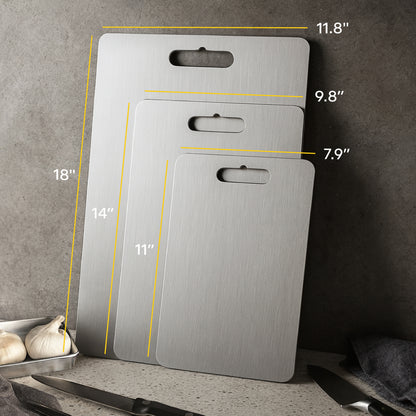 ChopChop™ USA 100% Pure Titanium Cutting Board | Flash Sale Ends Midnight