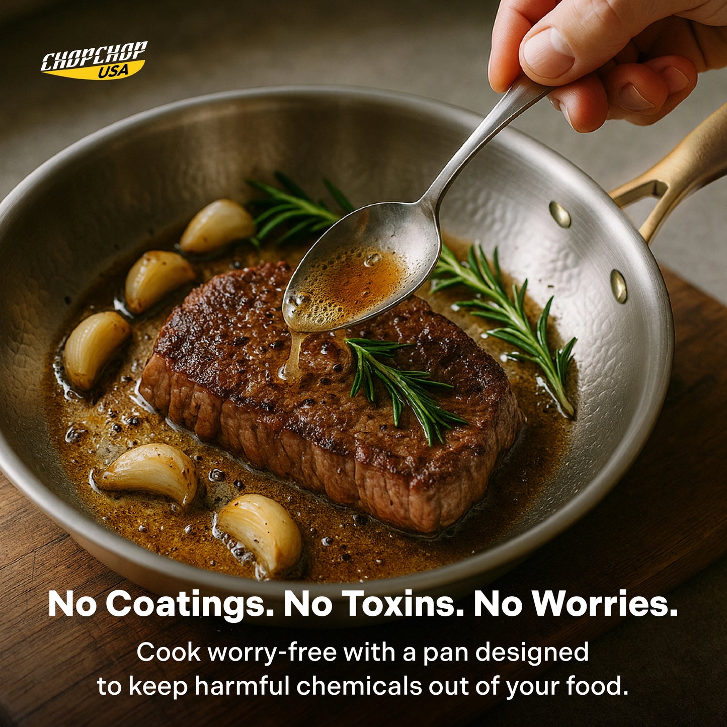 ChopChop USA Titanium Pan Pro | Flash Sale Ends Midnight