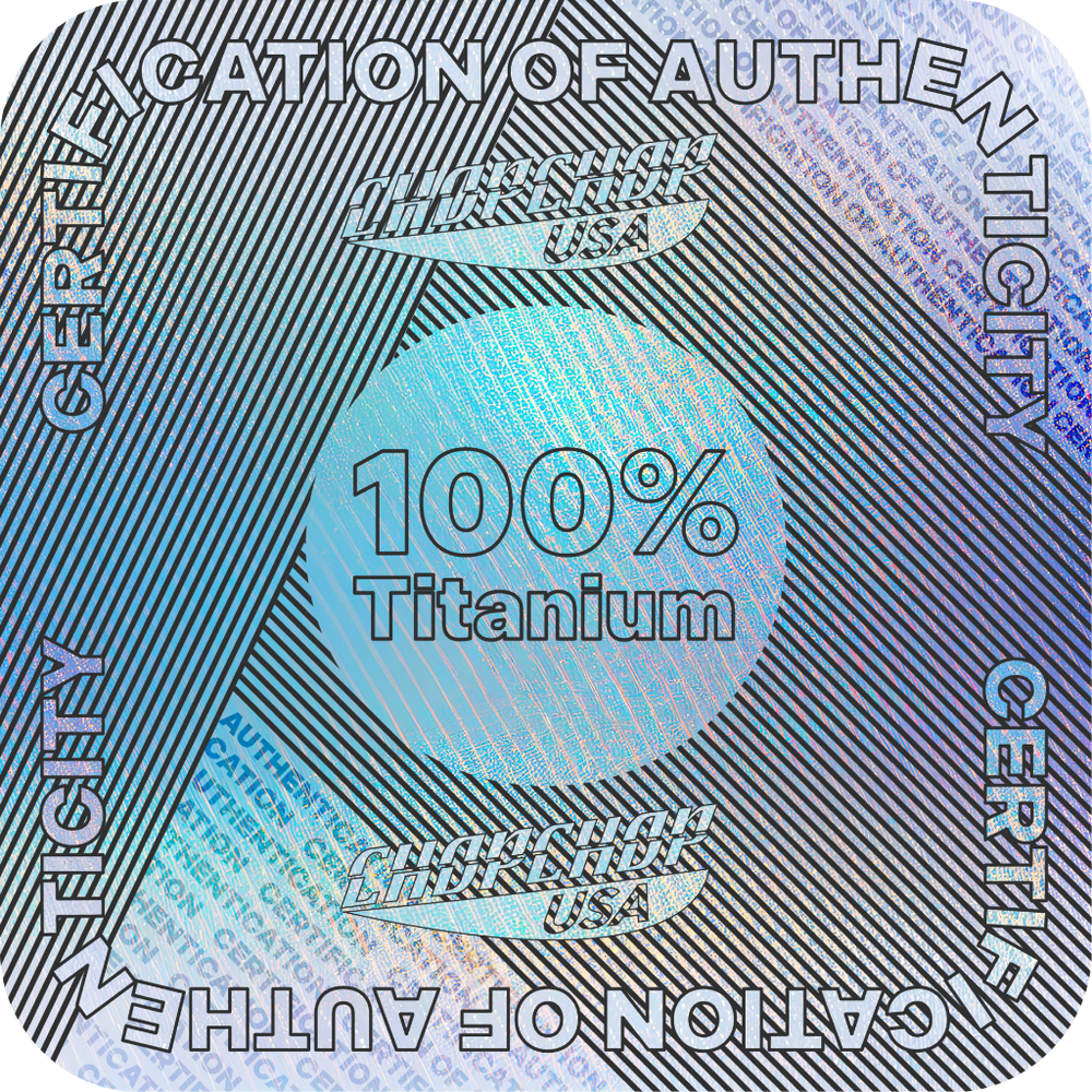 Purity Certification