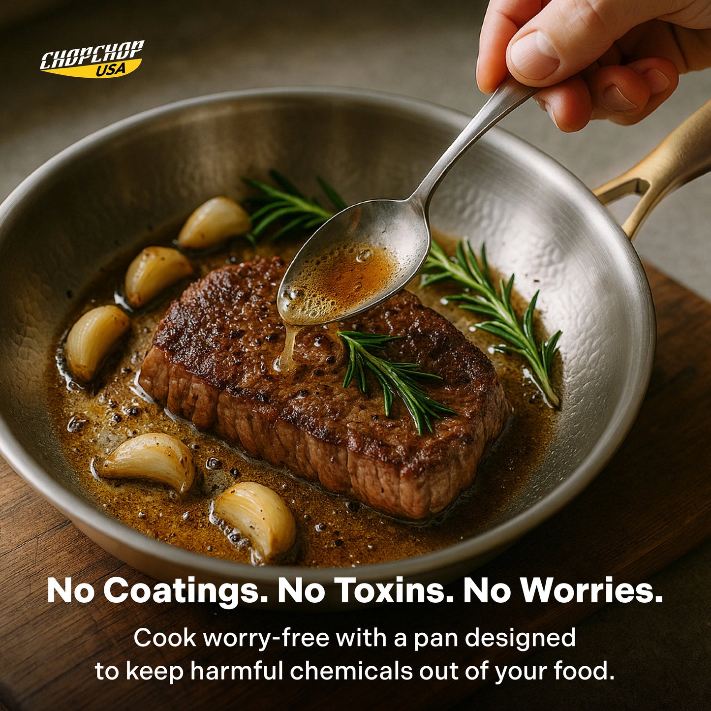 ChopChop USA Titanium Pan Pro | Flash Sale Ends Midnight