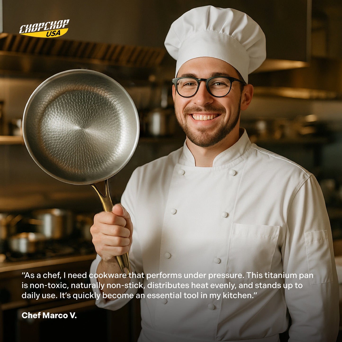 ChopChop USA Titanium Pan Pro | Flash Sale Ends Midnight