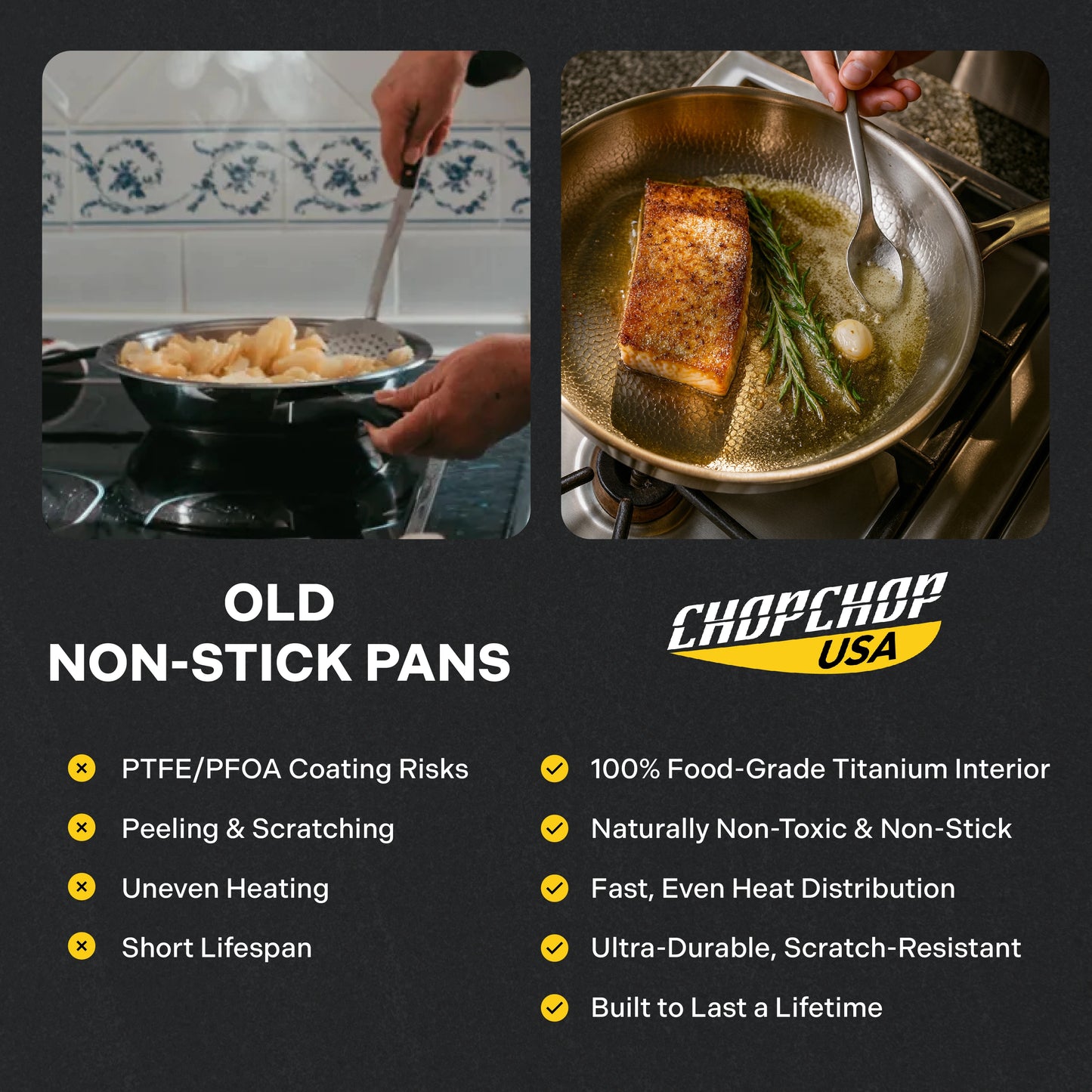 ChopChop USA Titanium Pan Pro | Flash Sale Ends Midnight