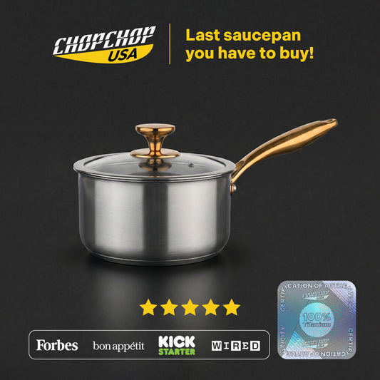 ChopChop USA Titanium Saucepan Pro