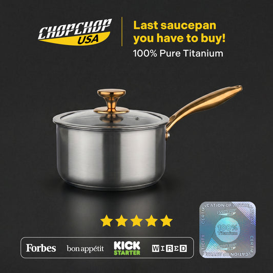 ChopChop USA Titanium Saucepan Pro