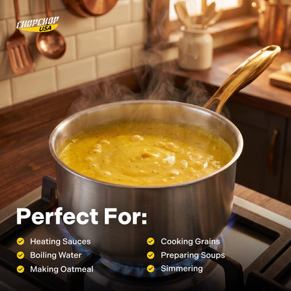 ChopChop USA Pure Titanium Saucepan Pro