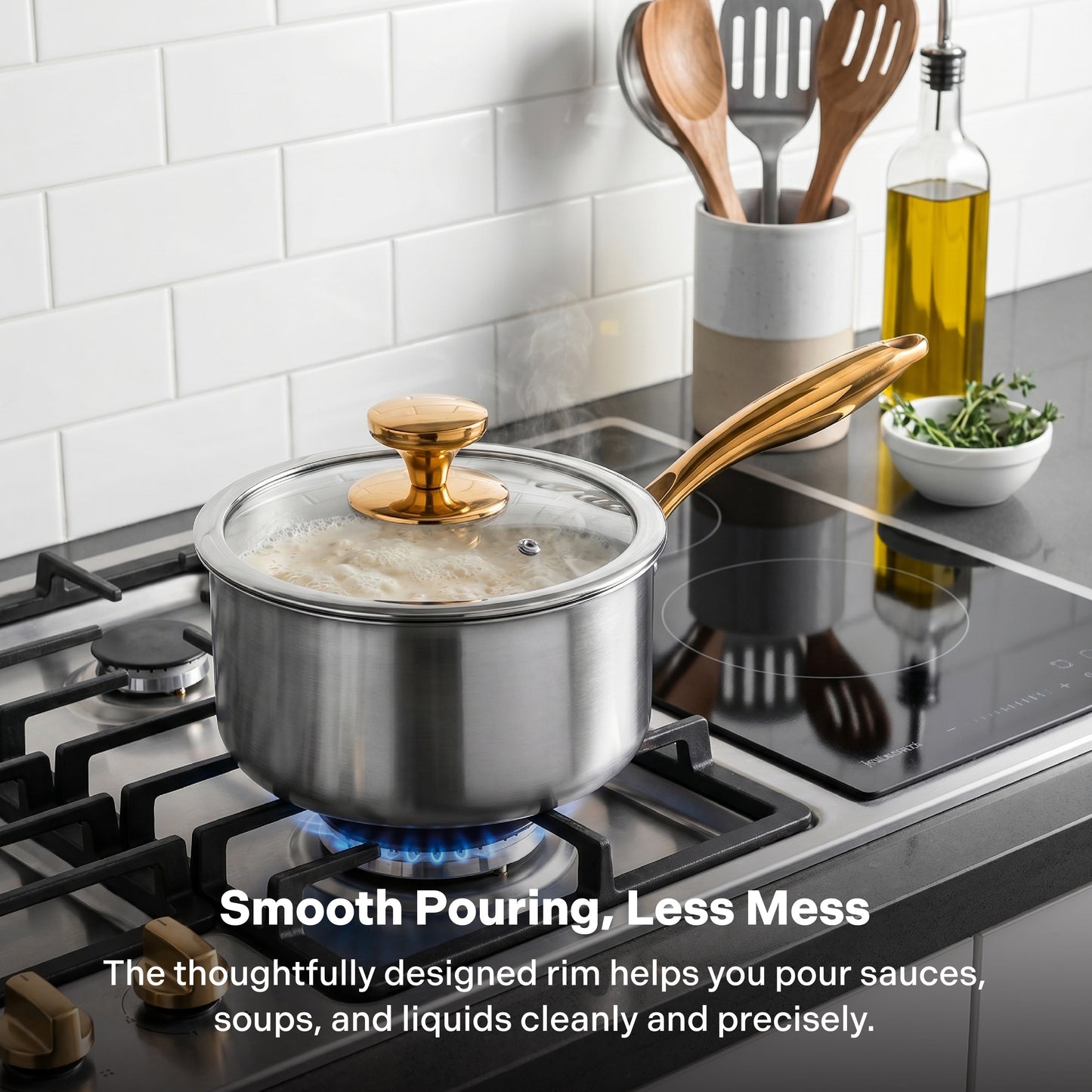 ChopChop USA Titanium Saucepan Pro