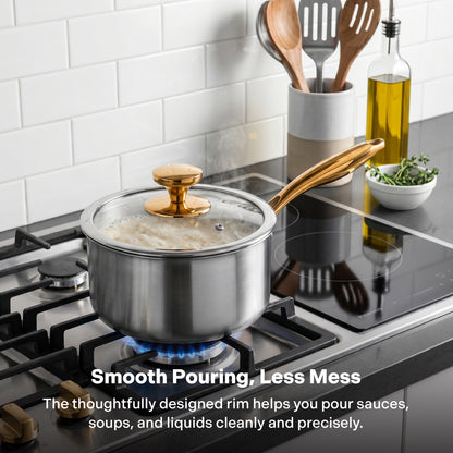 ChopChop USA Titanium Saucepan Pro