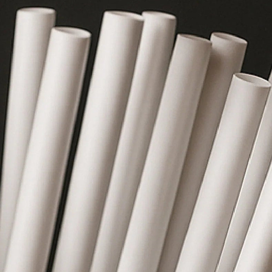 White paper straws that go soft and collapse in drinks