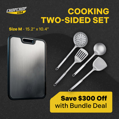 ChopChop USA Cooking Two-Sided Set