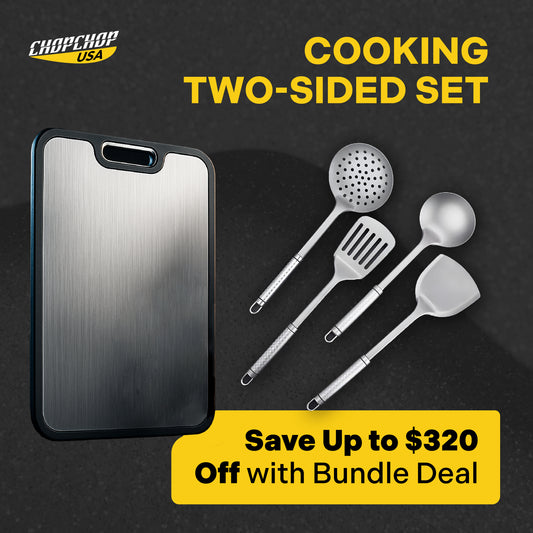 ChopChop USA Cooking Two-Sided Set