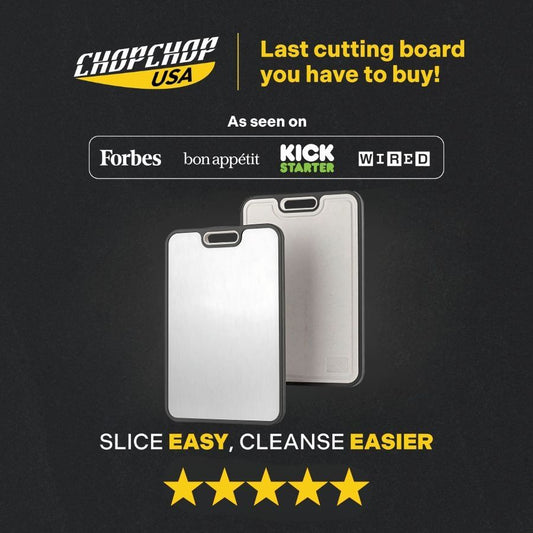 ChopChop USA Double-Sided Titanium Cutting Board