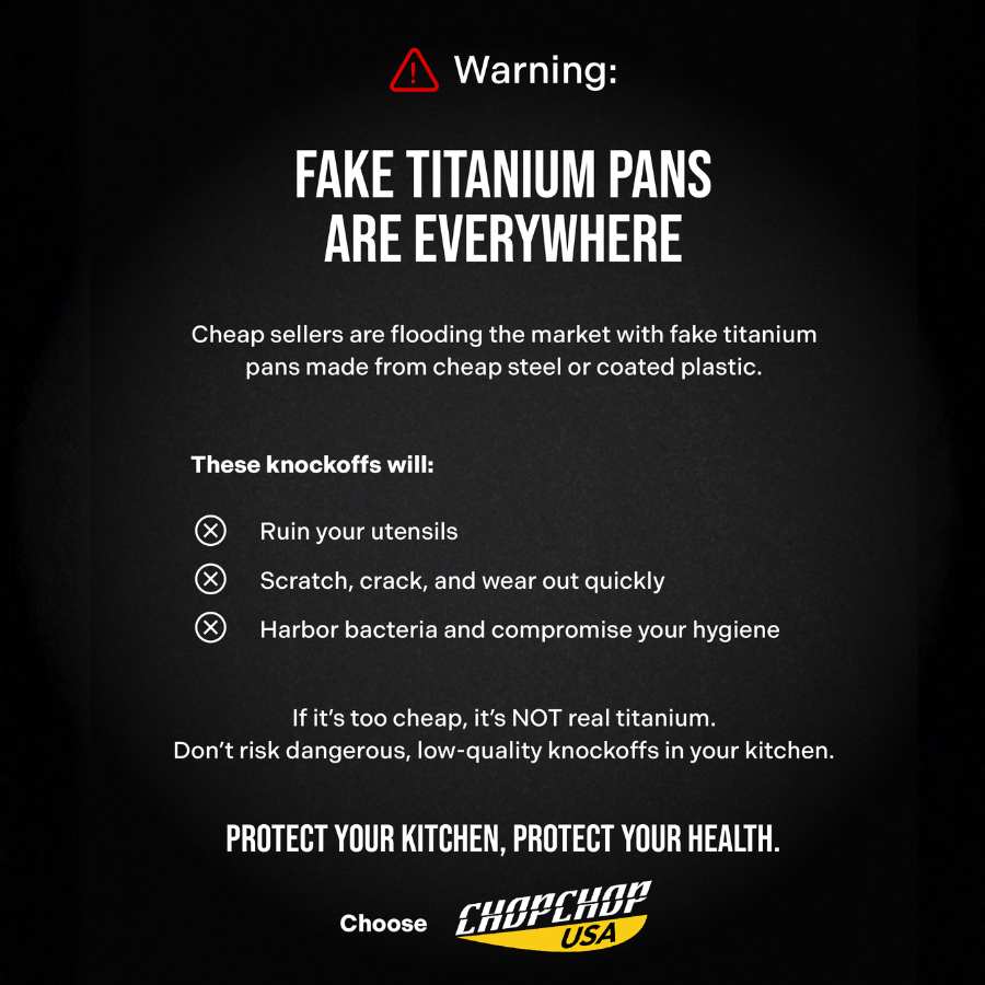 ChopChop USA Titanium Pan Pro | Flash Sale Ends Midnight