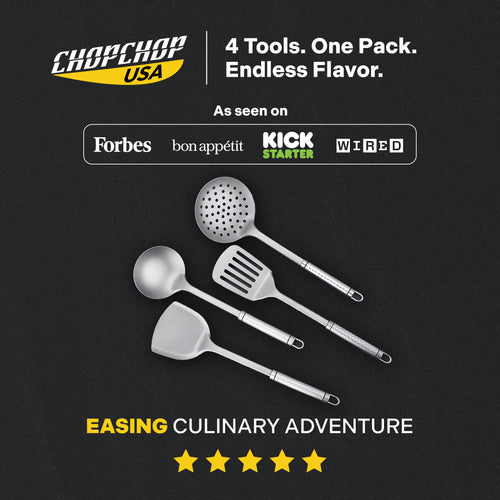 ChopChop USA 100% Pure Titanium Utensils
